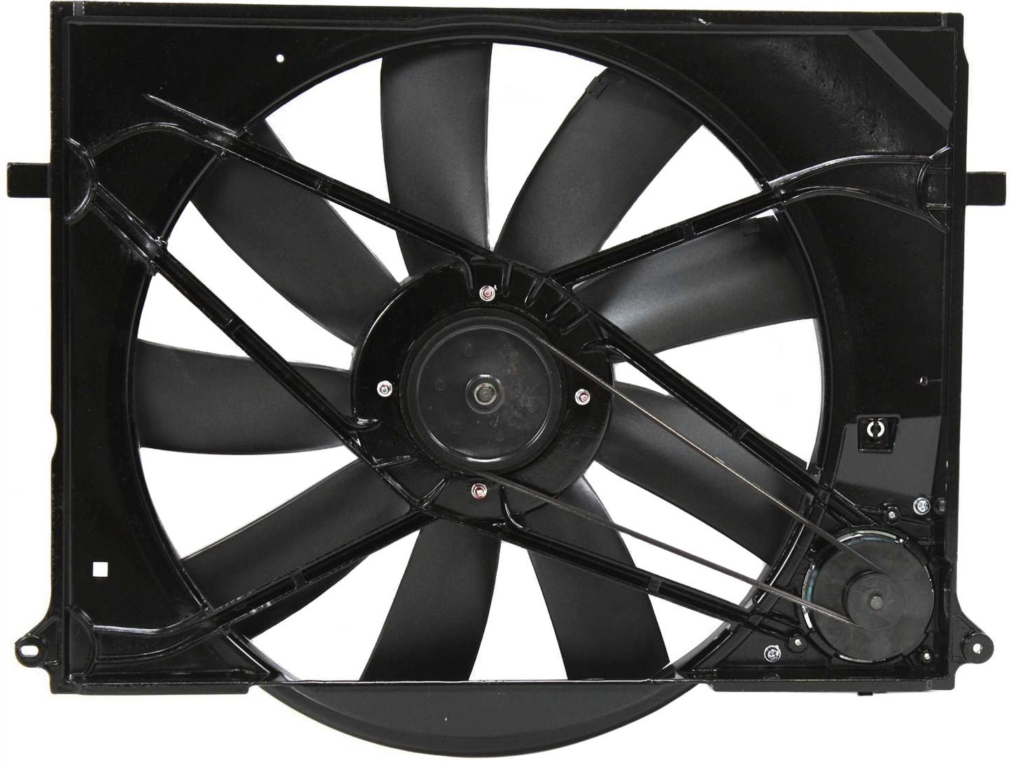 Вентилятор радиатора — лопасть вентилятора, двигатель и кожух