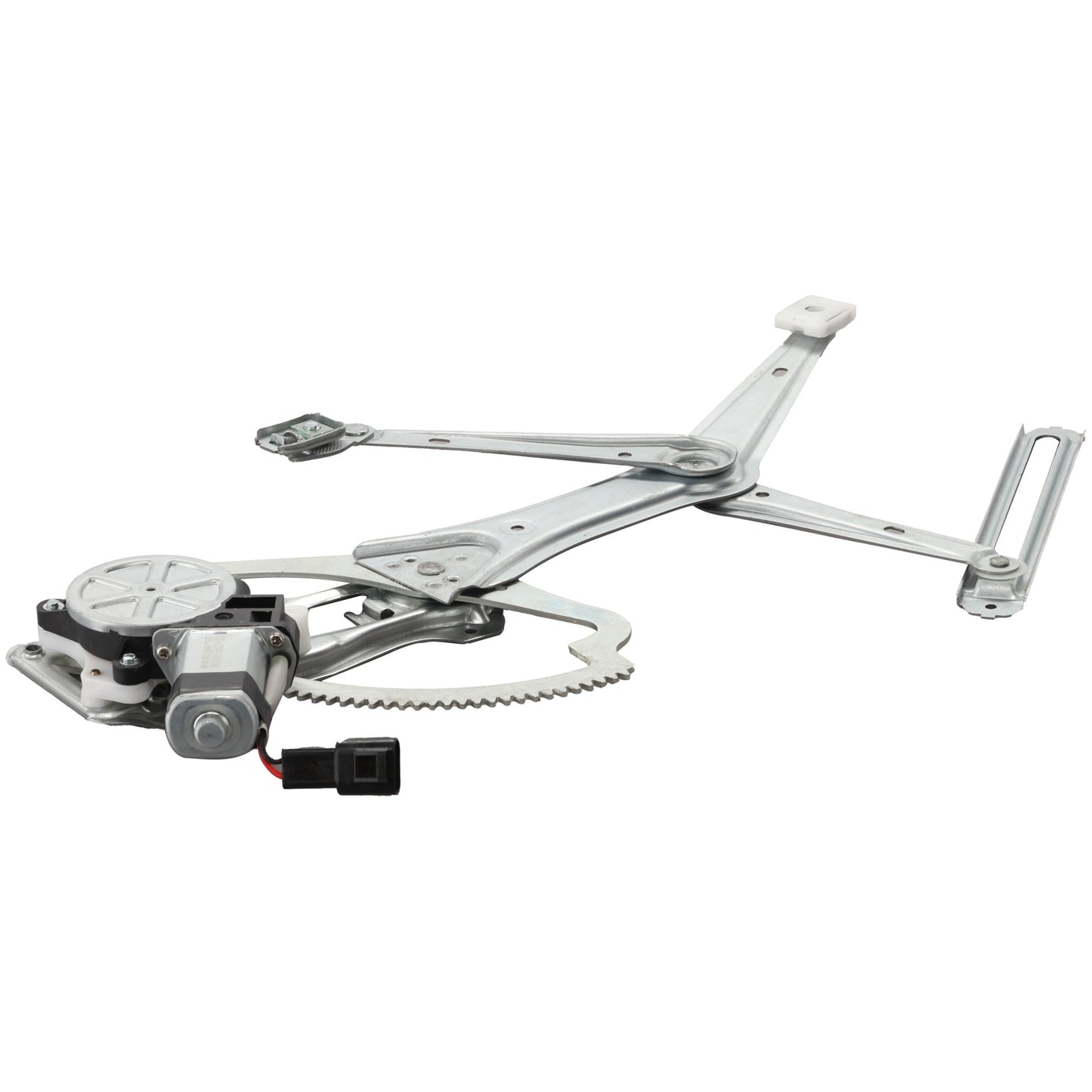 Front, Driver Side Window Regulator, Power, With Motor, Base Model