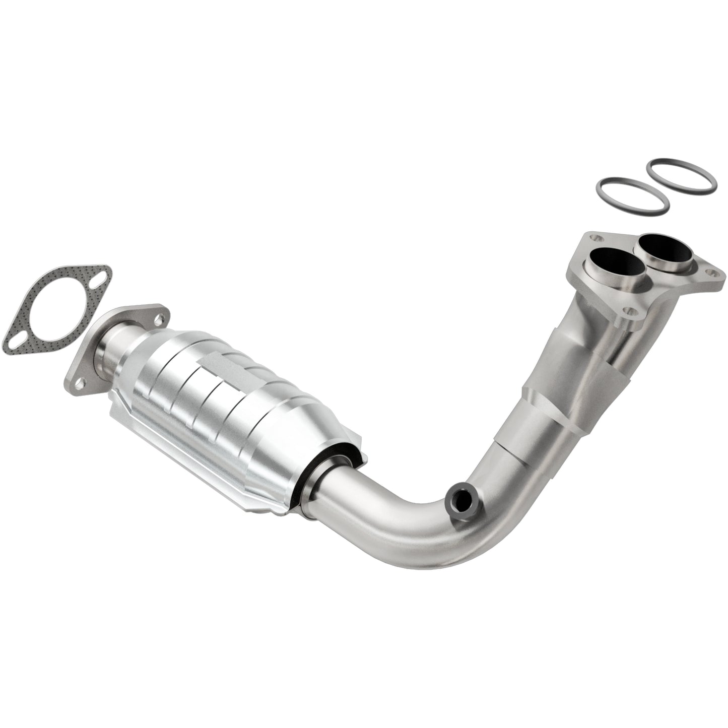23320 Front, Driver or Passenger Side Catalytic Converter, Federal EPA Standard, 46-State Legal (Cannot ship to CA, CO, NY or ME), HM Grade Series, Direct Fit