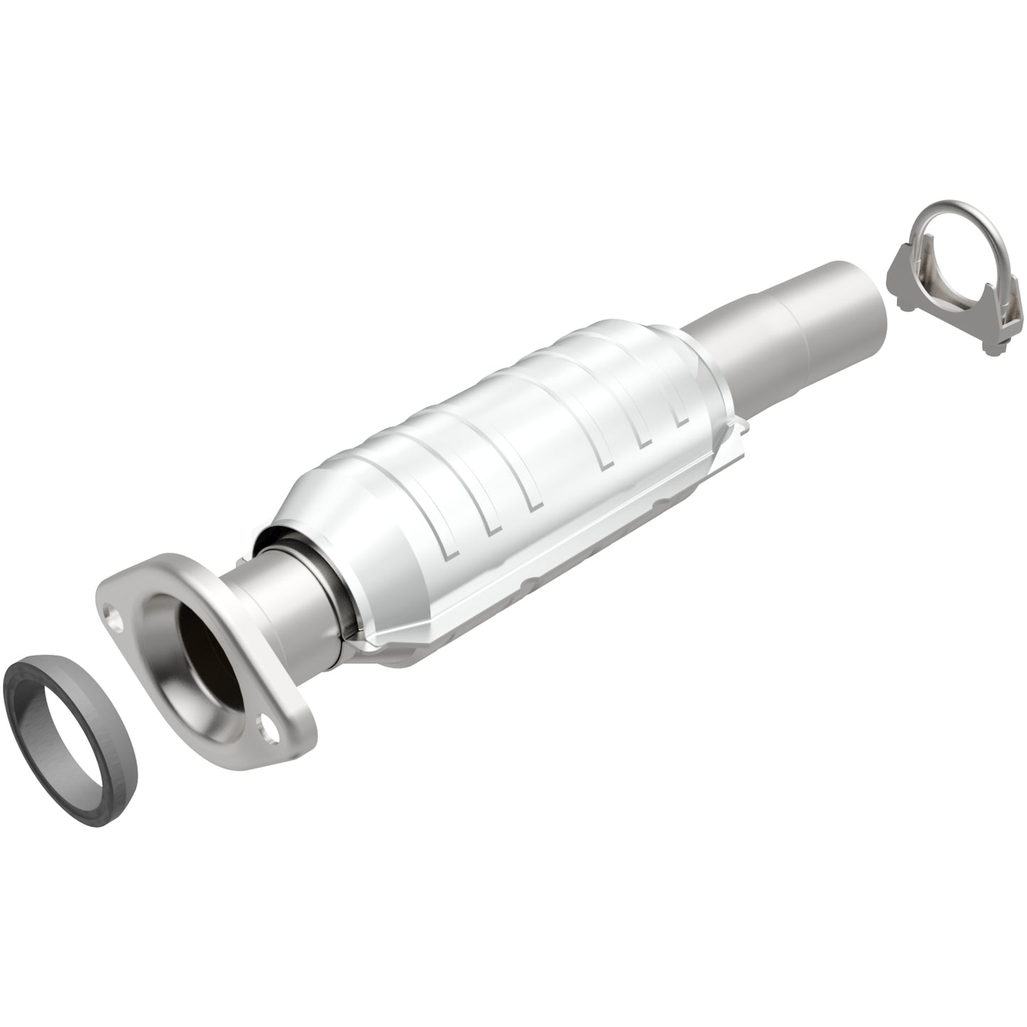24158 Rear, Driver or Passenger Side Catalytic Converter, 3.3L, 6Cyl, Federal EPA Standard, 46-State Legal (Cannot ship to CA, CO, NY or ME), AWD, HM Grade Series, Direct Fit