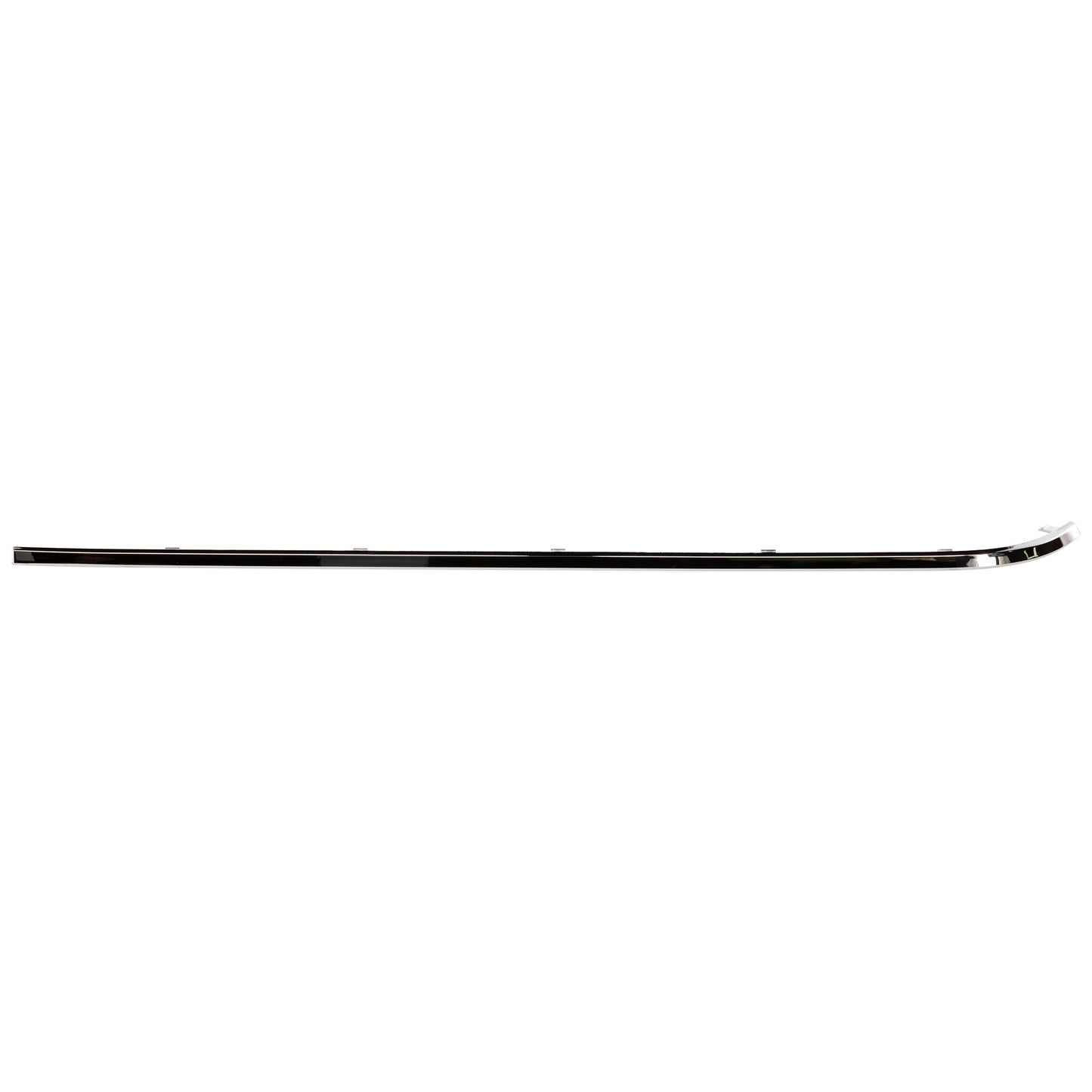 Rear, Driver Side, Outer Bumper Trim, Chrome, Side Bumper Molding