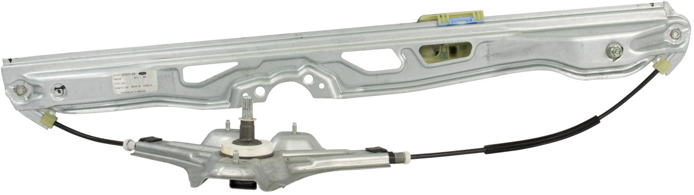 WLR-189 Front, Passenger Side Motorcraft Window Regulator Manual Window Regulator, Hand-Crank Type