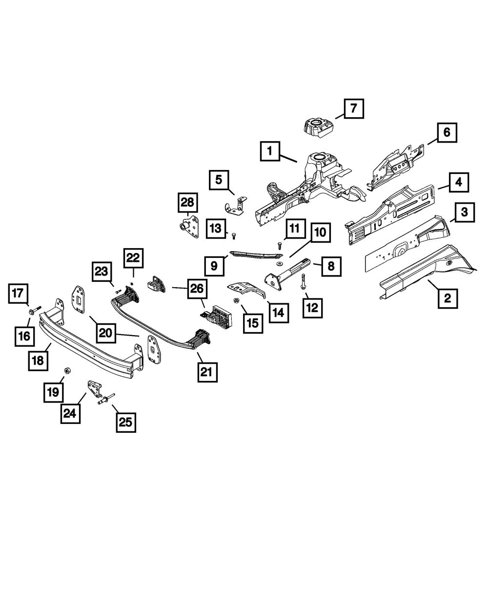 6106254AA Screw - Sold individually