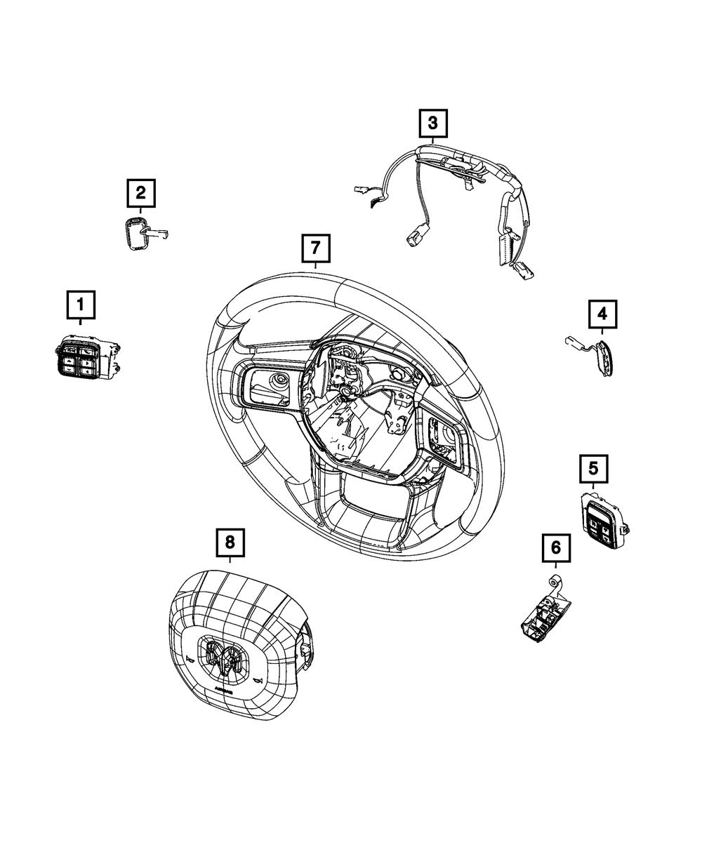 68381318AC Cruise Control Switch