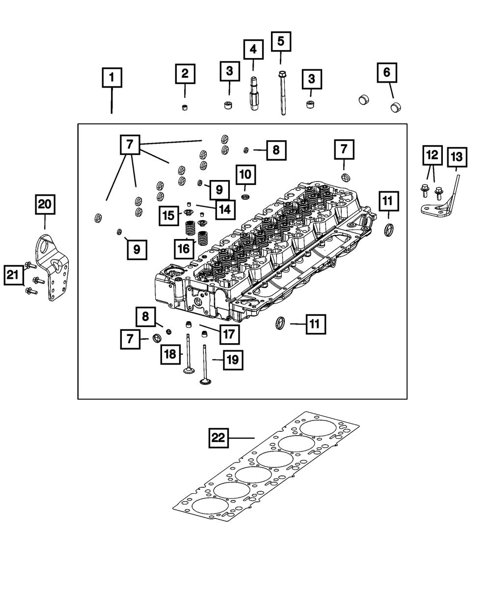 68444752AA Bolt - Direct Fit, Sold Individually