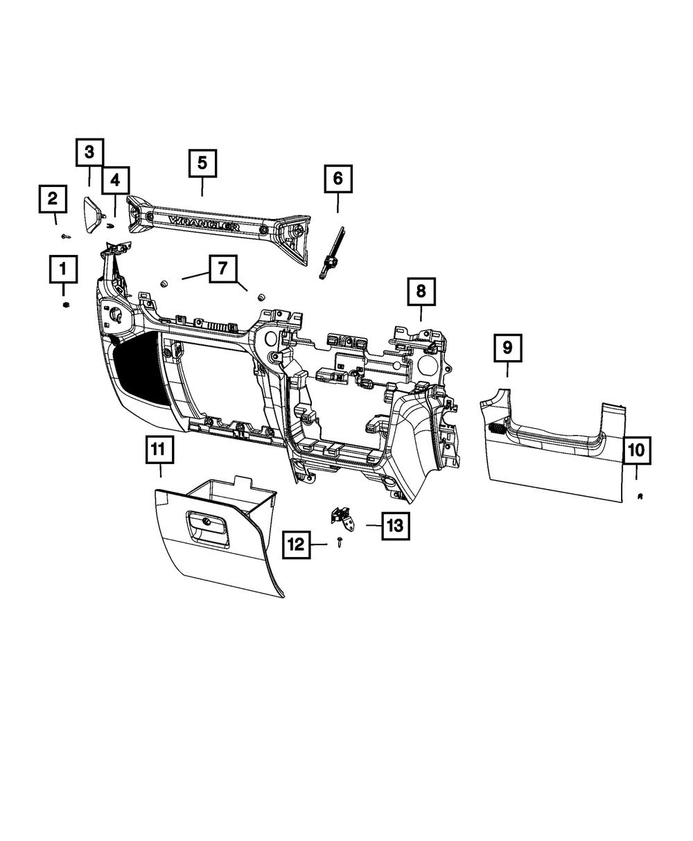 6CB64TX7AD Поручень, Sport Utility