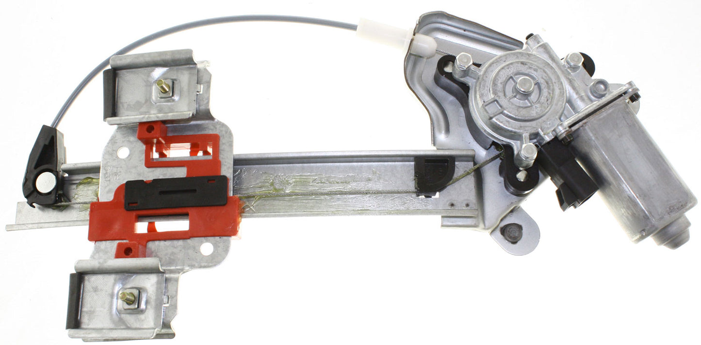 Rear, Passenger Side Window Regulator, Power, Base Model