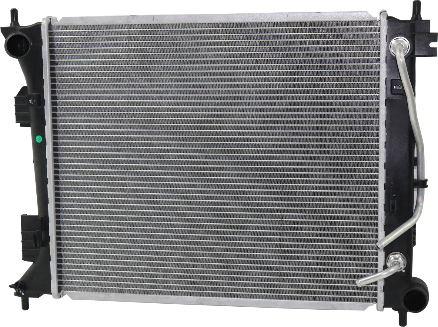 Радиатор, двигатель 1,6 л, автоматическая коробка передач, с турбонаддувом, алюминиевый сердечник, пластиковый бак