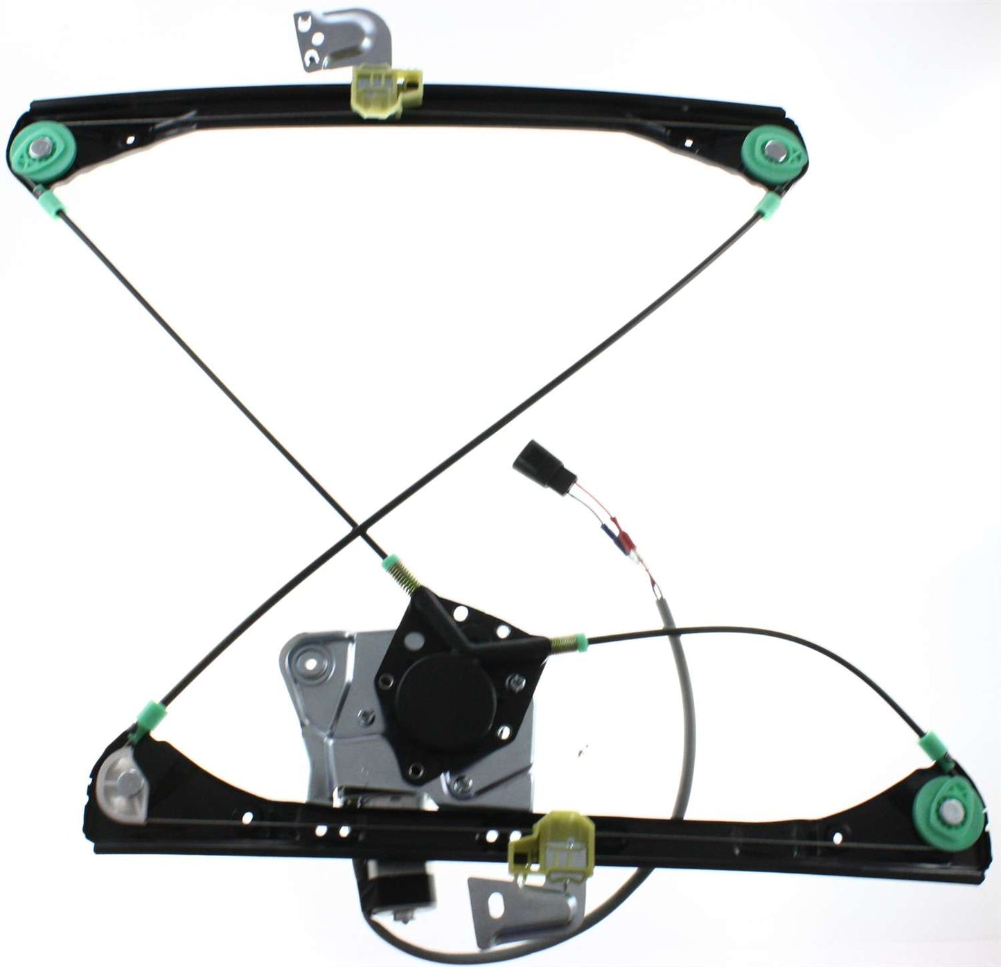 Sedan Front, Driver Side Power Window Regulator, With Motor