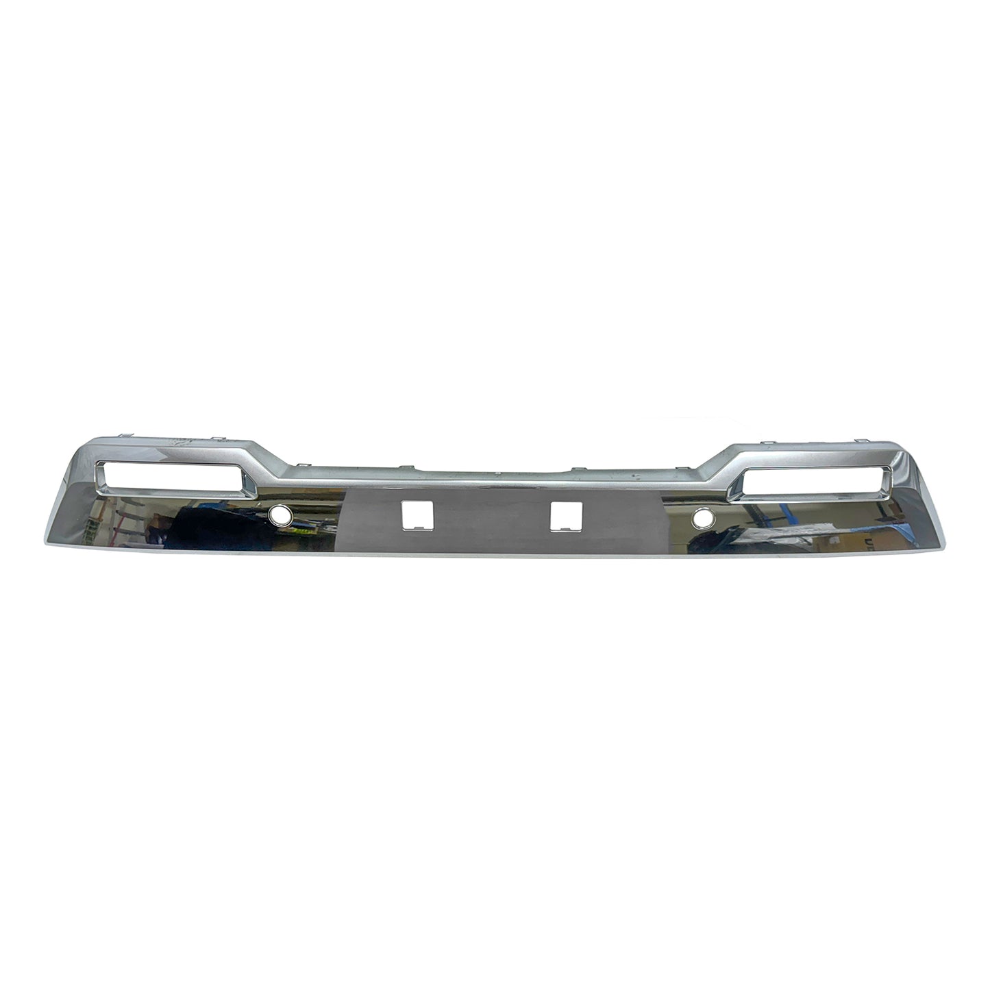 Front, Center Bumper Trim, Chrome