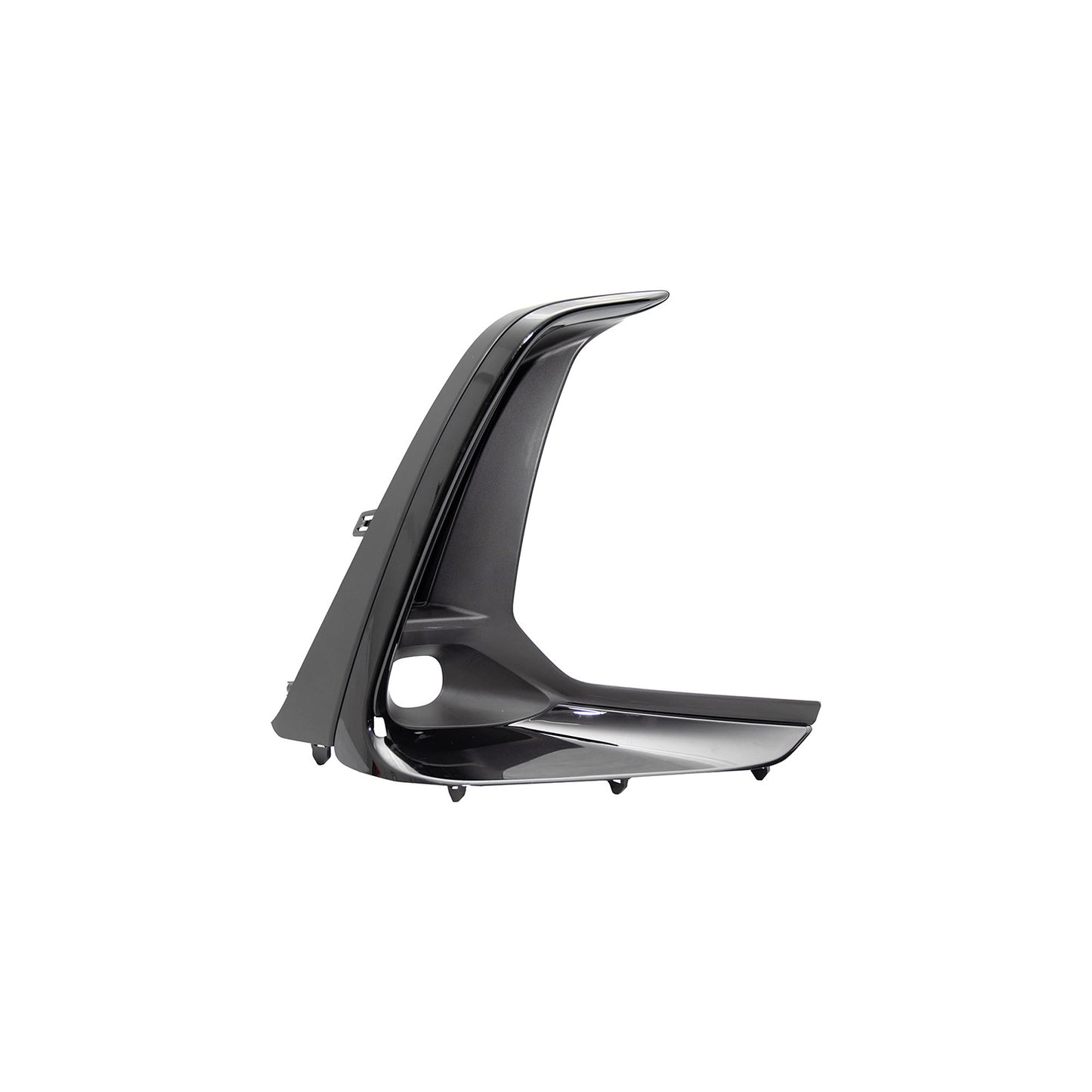 Fog Light Trim, Painted Black