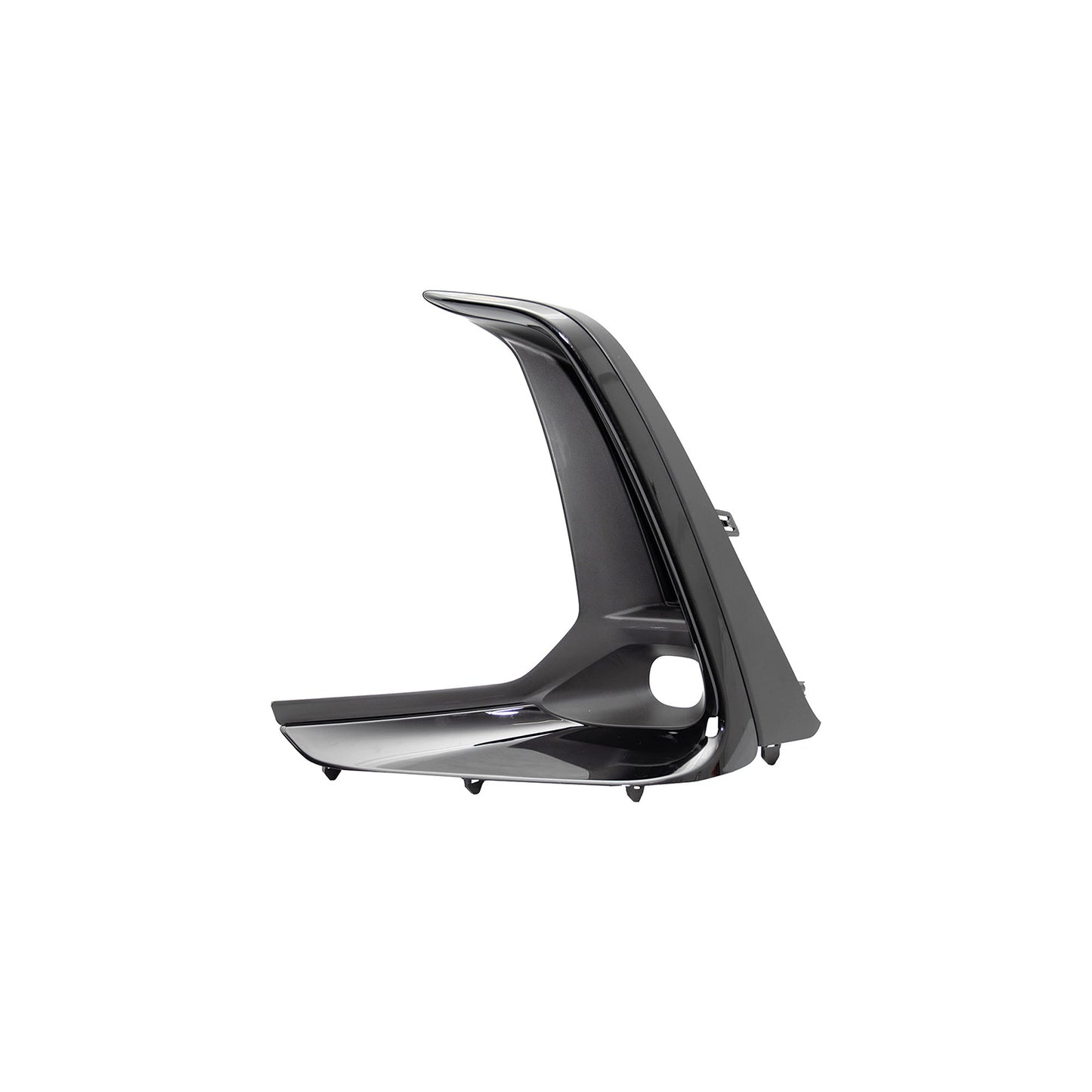 Fog Light Trim, Painted Black
