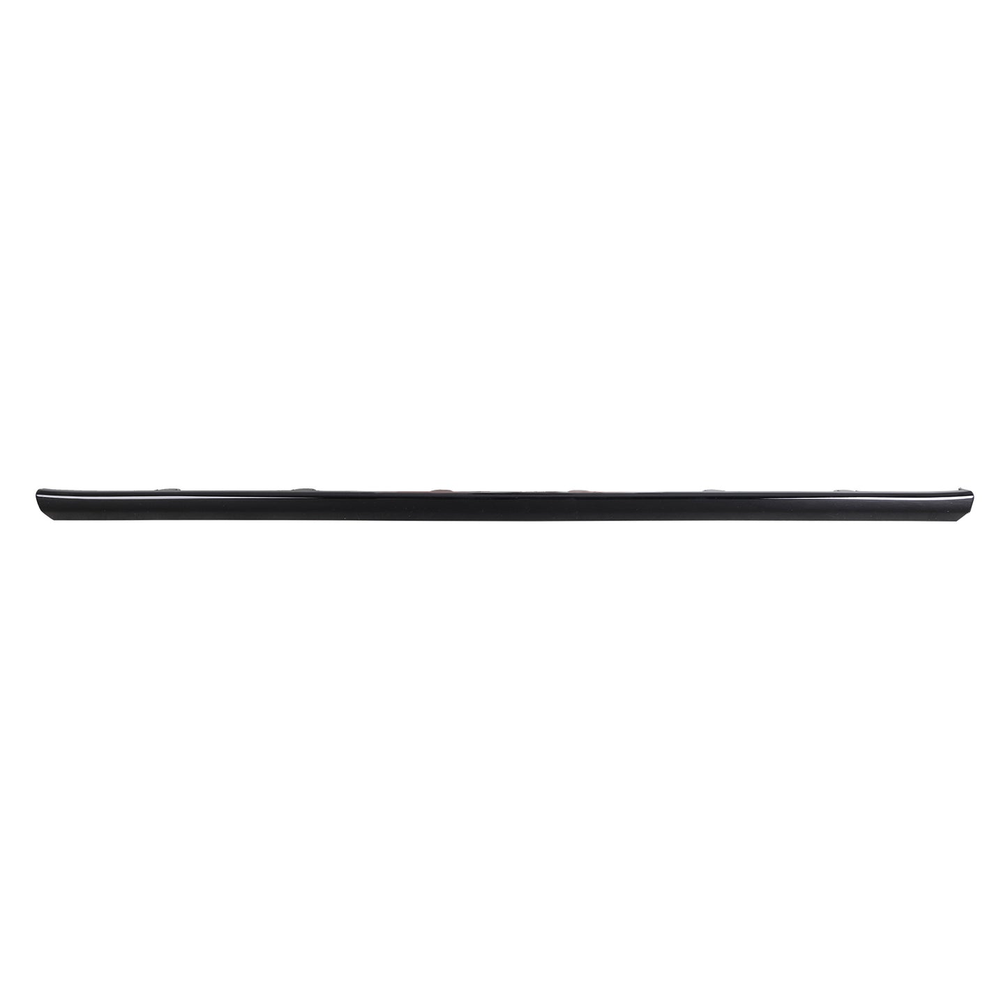 Rear, Lower Bumper Trim, Black