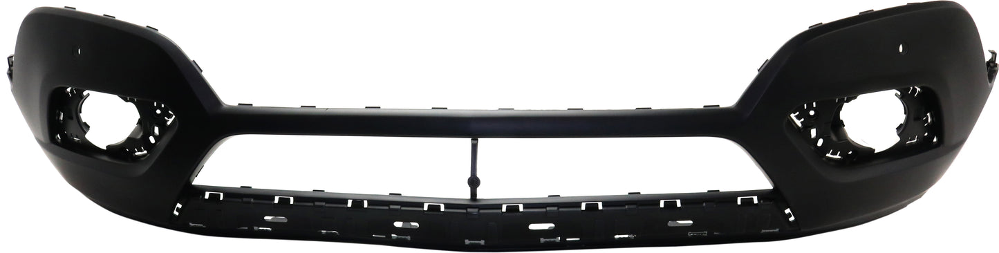 Front, Lower Primed Bumper Cover, 4 Cyl., 1.4L Engine, With Parking Aid Sensor Holes, CAPA CERTIFIED