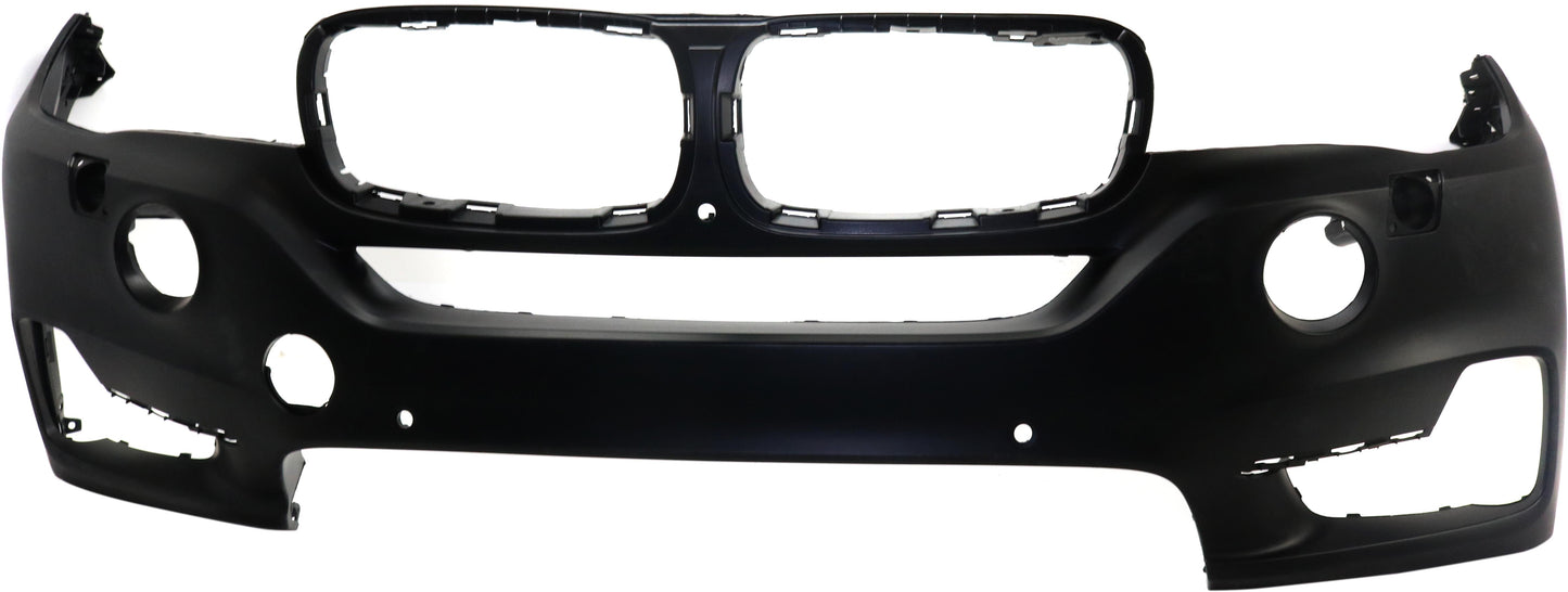Front Primed Bumper Cover, For Models With Surround View, Headlights Washer, Night Vision, For Models Without Park Assistant, Park Distance Control, M Aerodynamics Package CAPA Certified