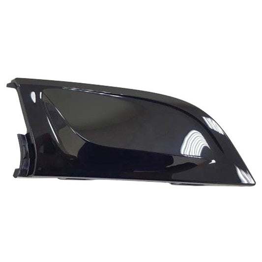 Front, Passenger Side Bumper Trim, Black
