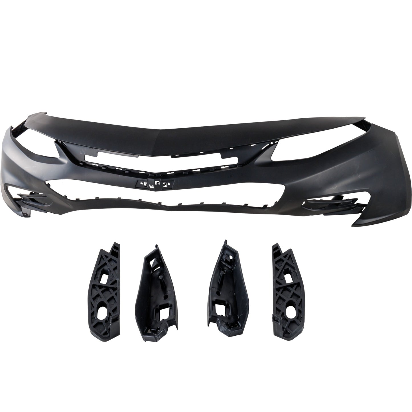 Front Primed Bumper Cover, For Models Without Adaptive Cruise Control, CAPA CERTIFIED