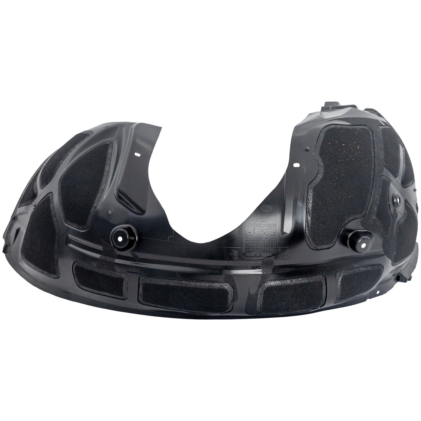 Front, Passenger Side Fender Liner