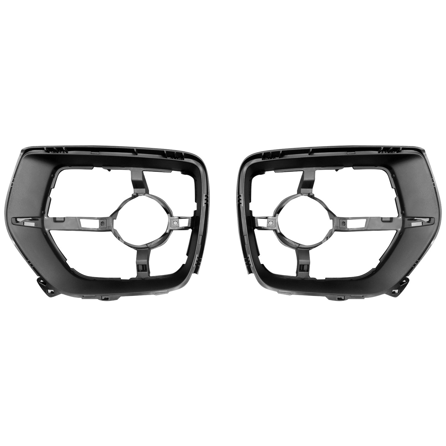 Отделка переднего бампера