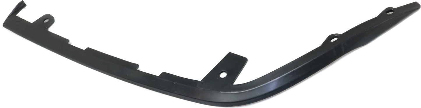 Накладка на передний бампер со стороны водителя, грунтованная