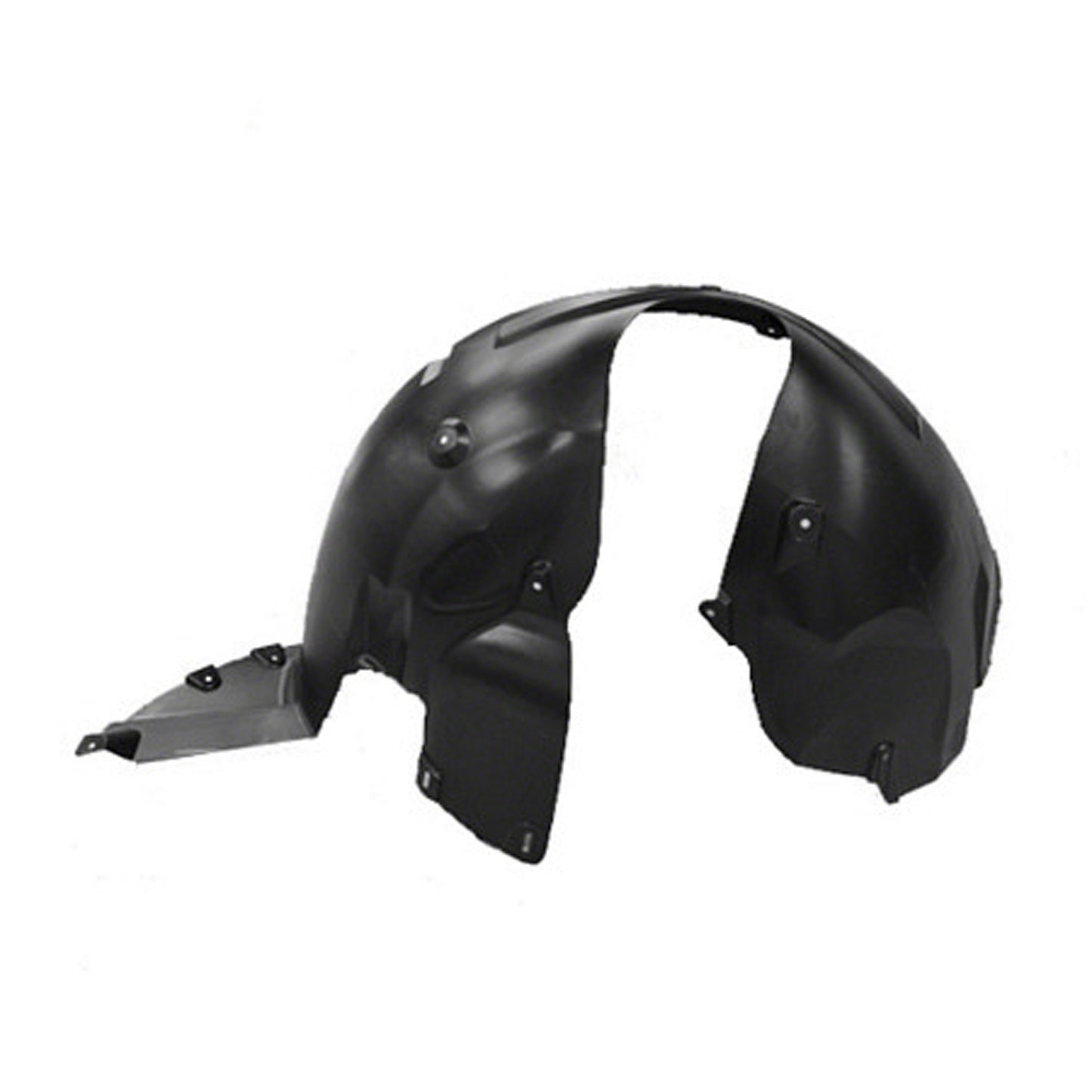 Front, Passenger Side Fender Liner, Without Insulation Foam, CAPA CERTIFIED