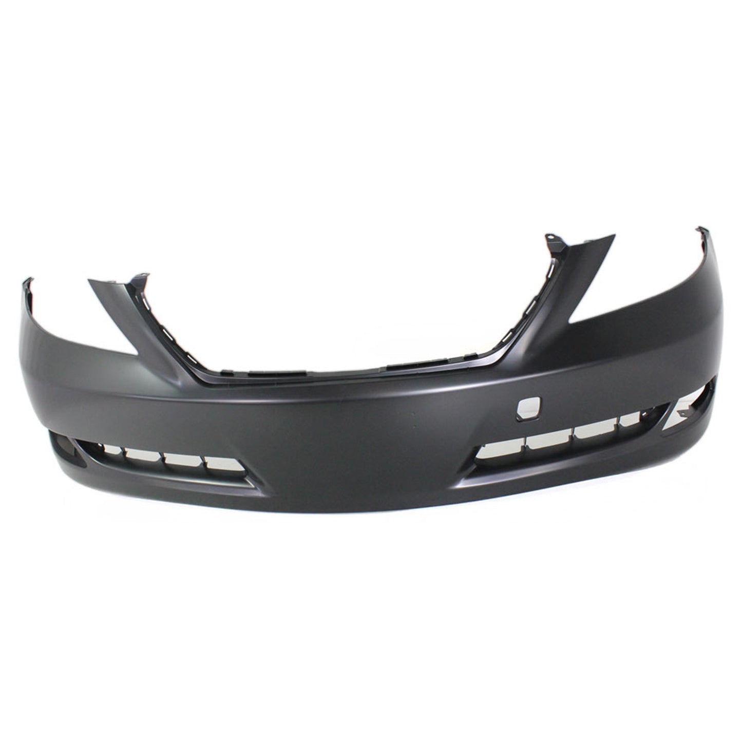 Front Primed Bumper Cover, 8 Cyl., 4.6L Engine, Without Parking Aid Sensor Holes, CAPA CERTIFIED