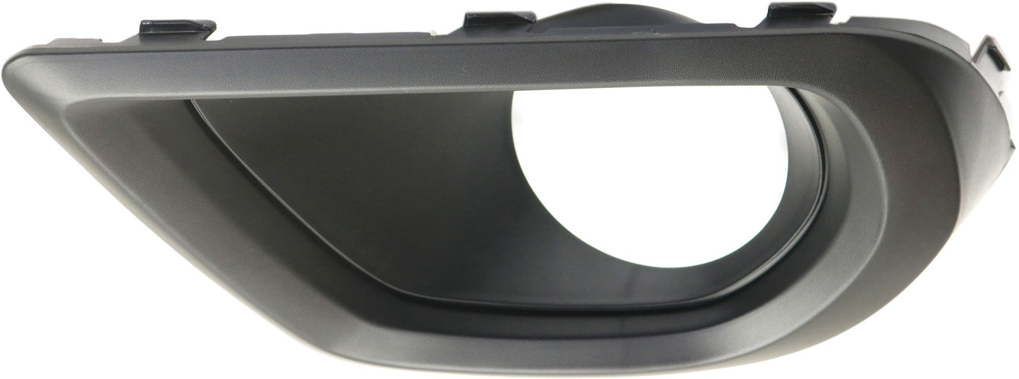 Front, Driver Side Fog Light Trim, Textured Black, 2.5L Engine