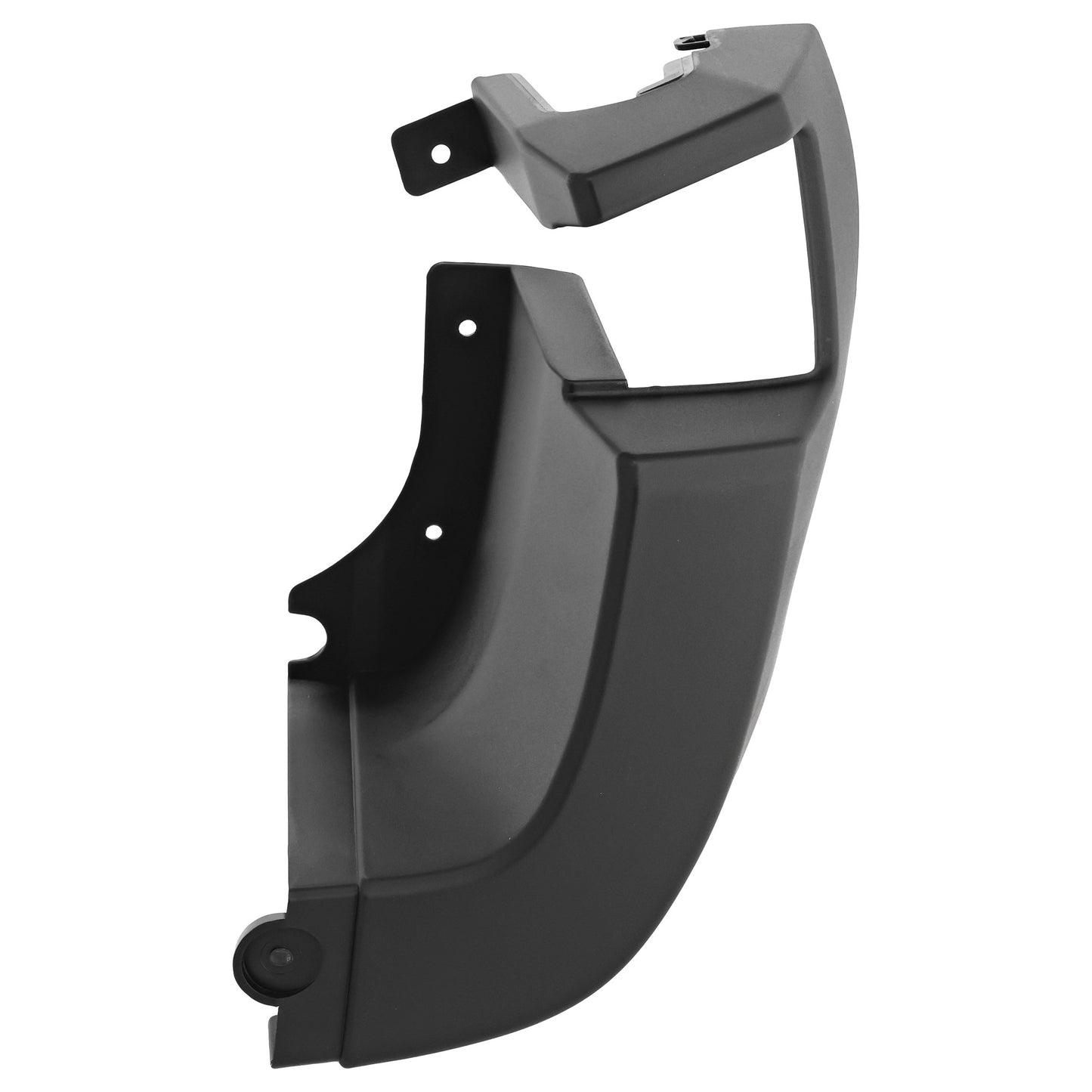 Задний бампер со стороны пассажира, текстурированный пластик