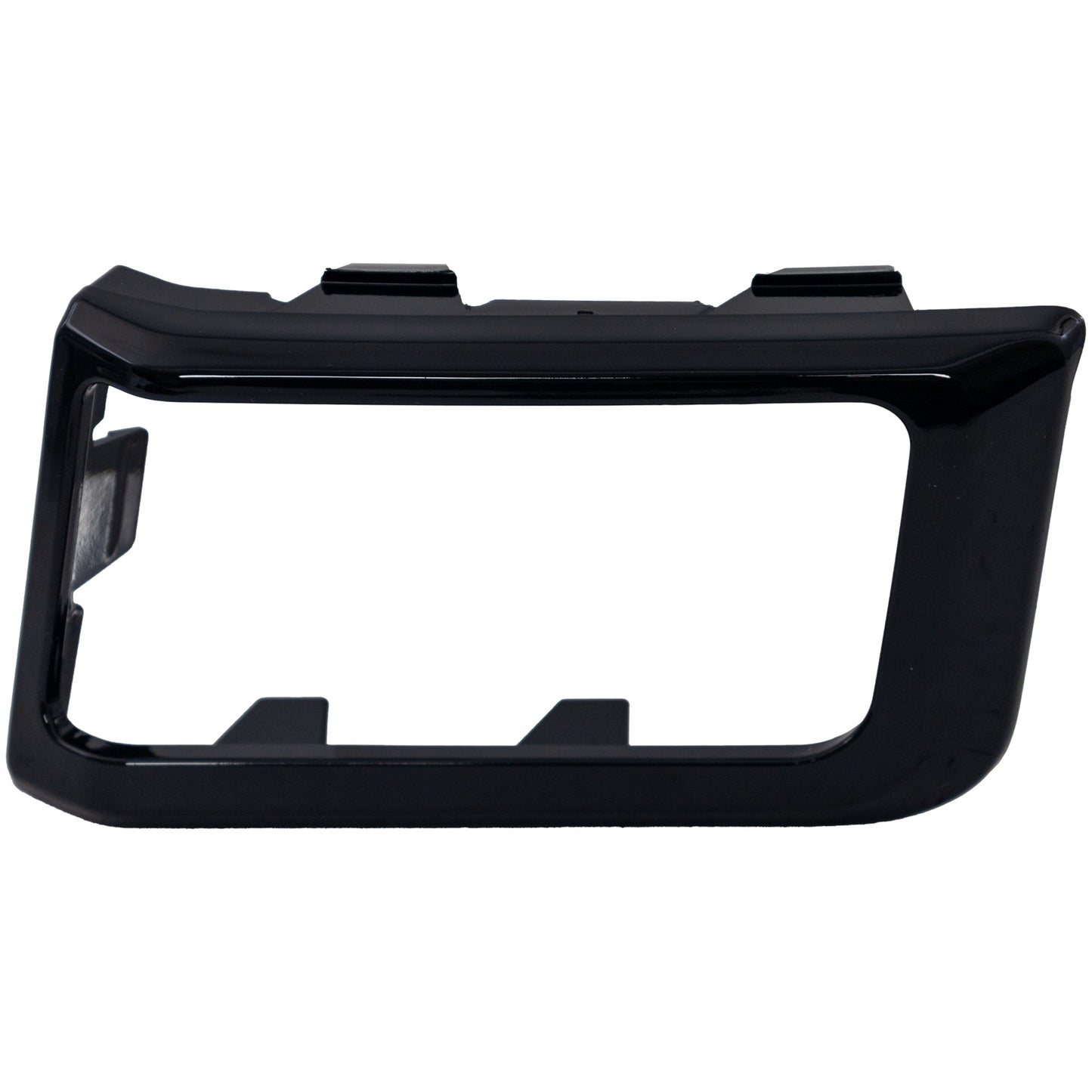 Front, Passenger Side Fog Light Trim, Black