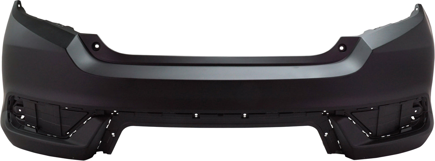 Rear Primed Bumper Cover, Si Model, Coupe