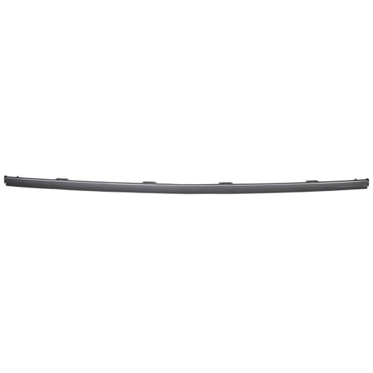 Rear, Center Bumper Trim, Chrome