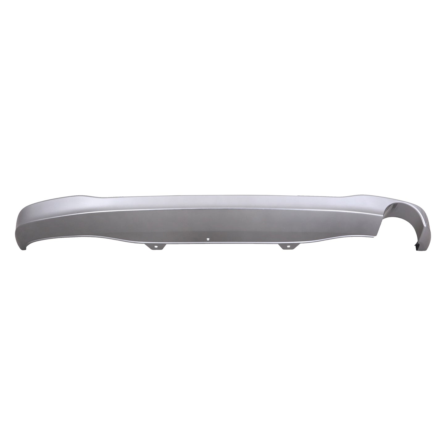 Rear Valance, Plastic, Painted Silver, Skid Plate, Sport Model
