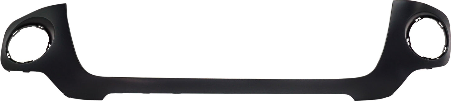 Front, Center Bumper Cover, Primed