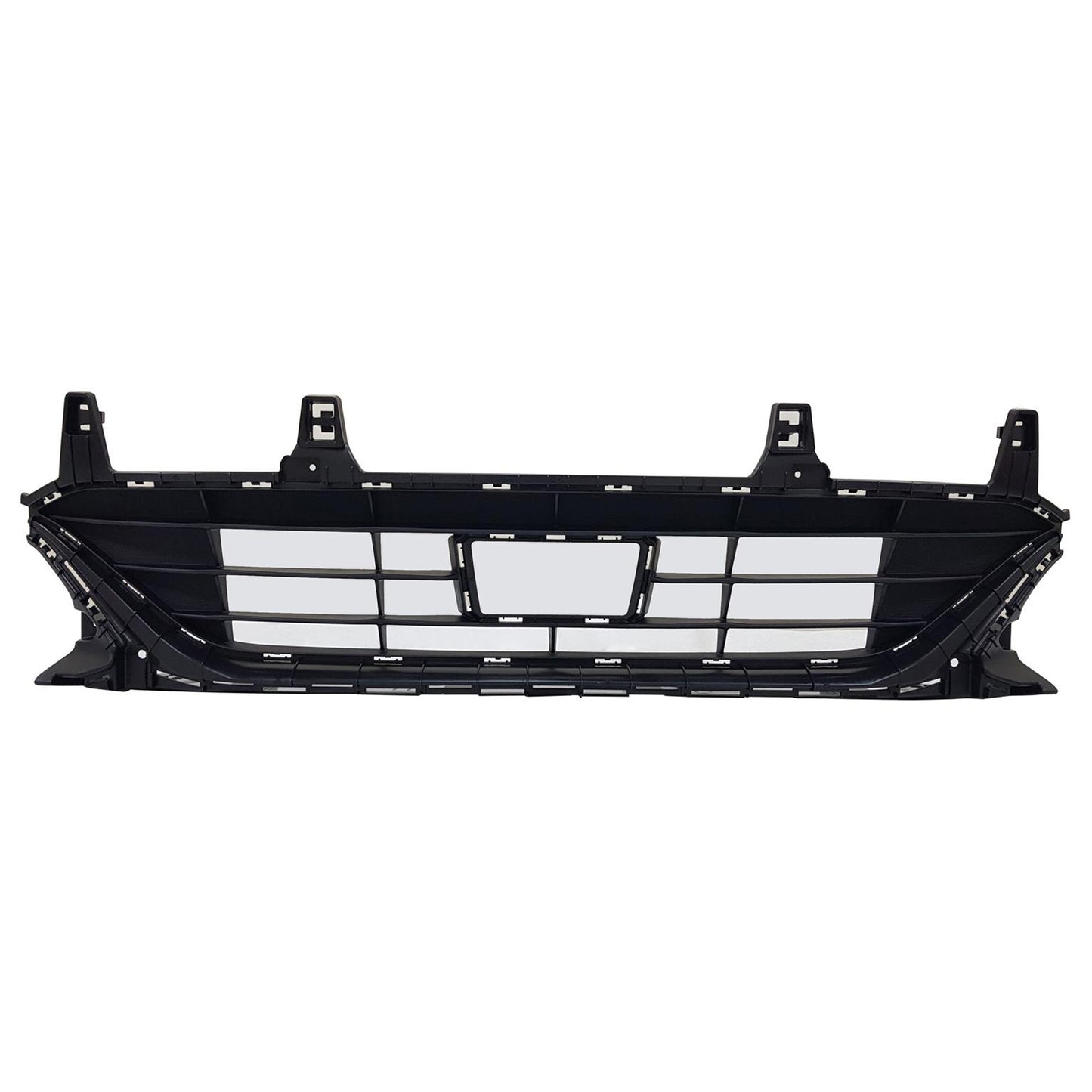 Решетка переднего бампера, текстурированная черная