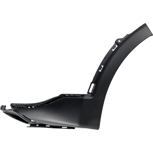 Front, Driver Side Bumper Trim, Textured Black