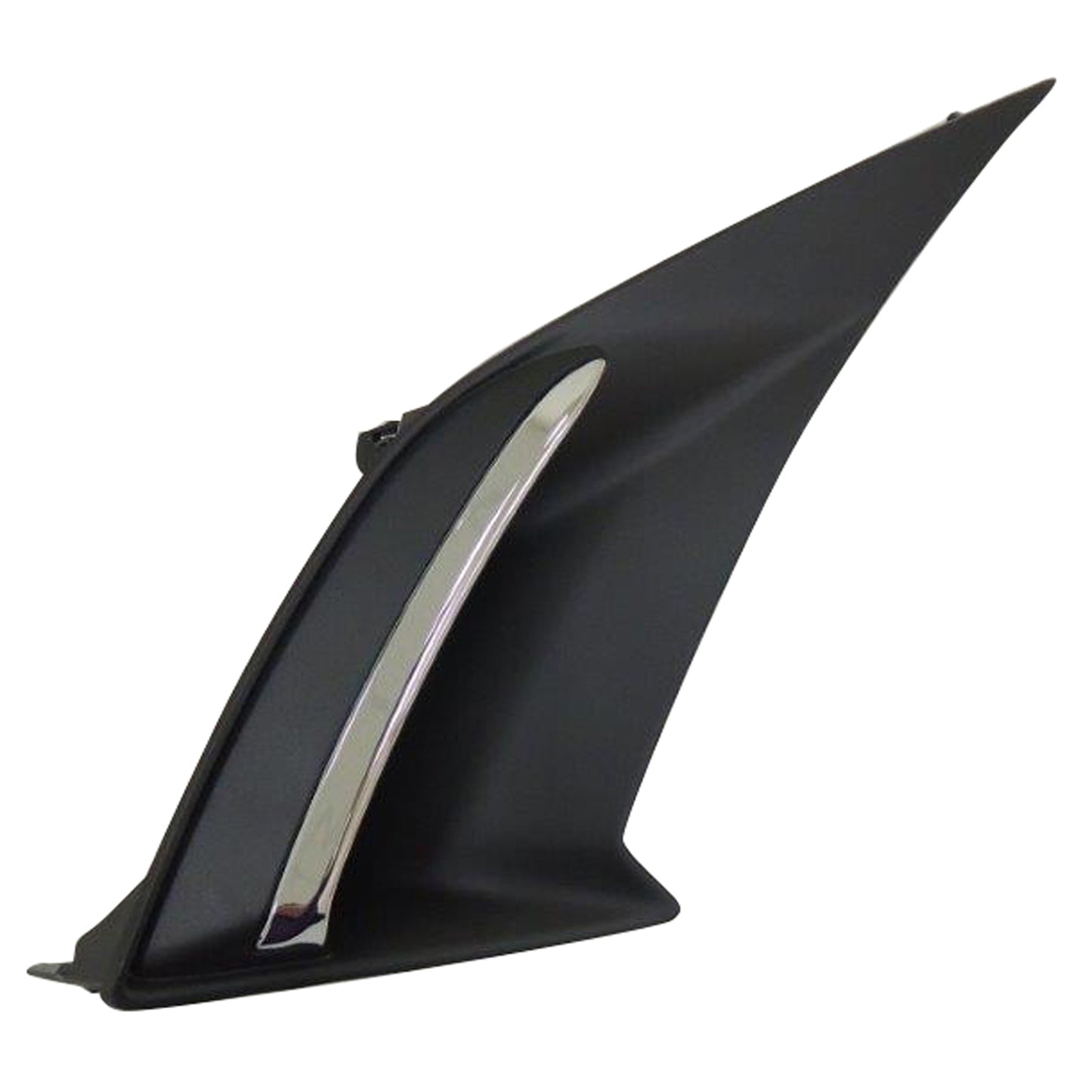 Front, Passenger Side Bumper Grille, Black