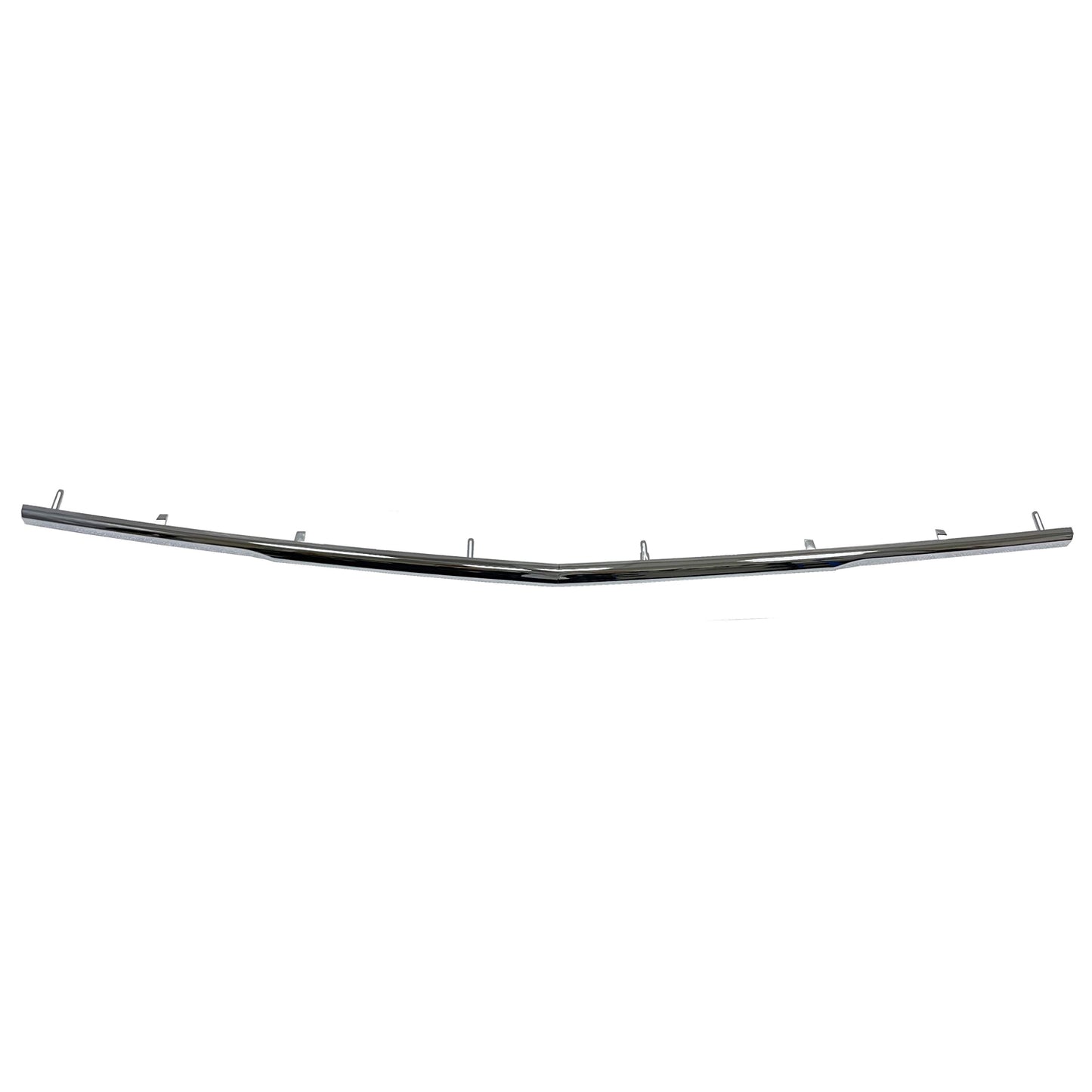Front, Center Bumper Trim, Silver