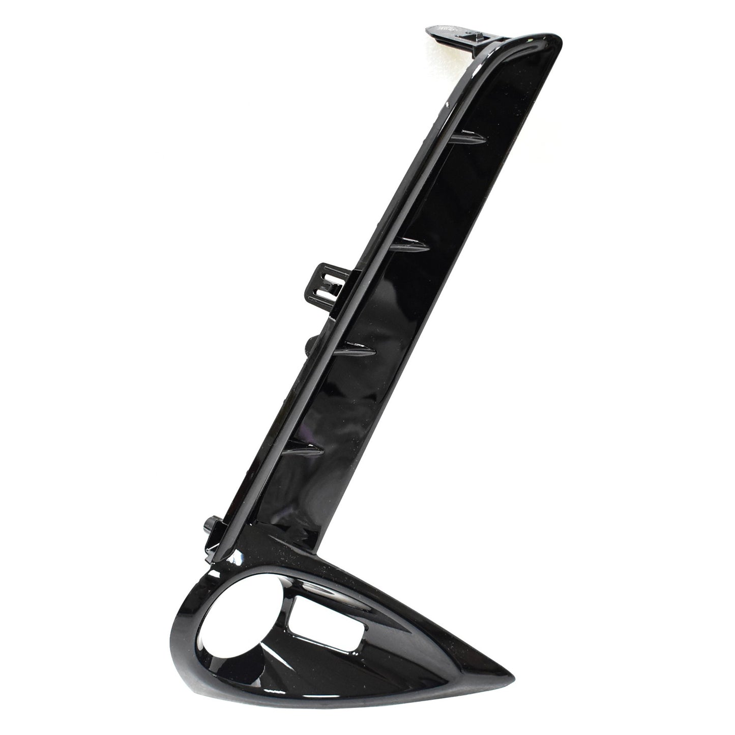 Front, Passenger Side Fog Light Trim, Black