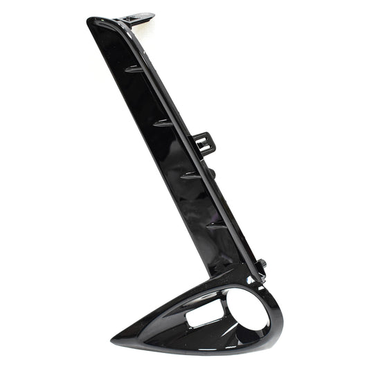 Front, Driver Side Fog Light Trim, Black