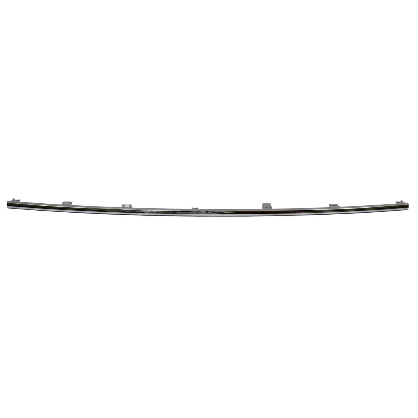 Rear, Center Bumper Trim, Black