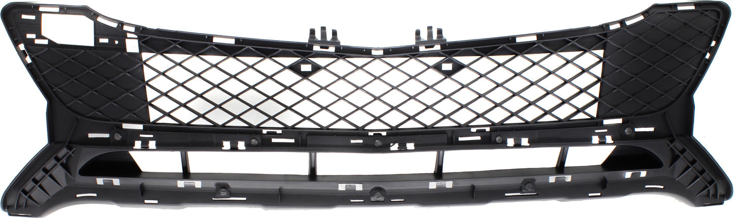 Передняя центральная решетка бампера, текстурированная черная