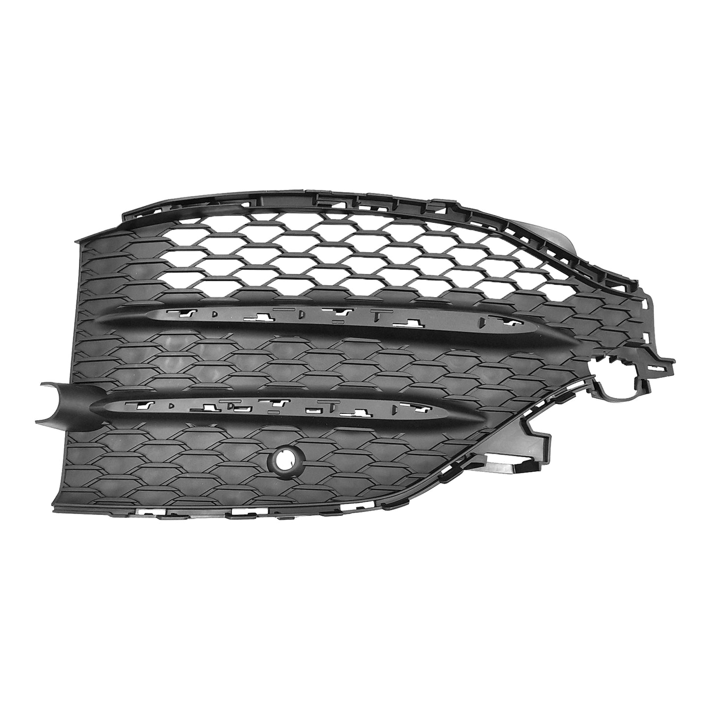 Passenger Side Bumper Grille, Textured Black