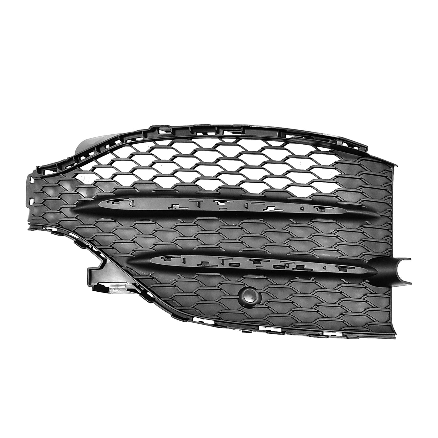 Driver Side Bumper Grille, Textured Black