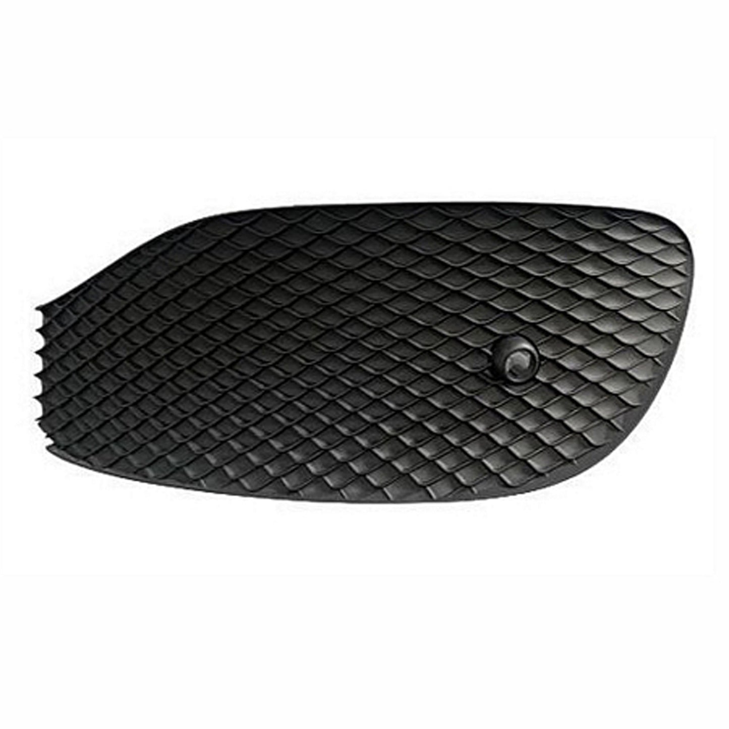 Front, Driver Side, Outer Bumper Grille, Textured Black