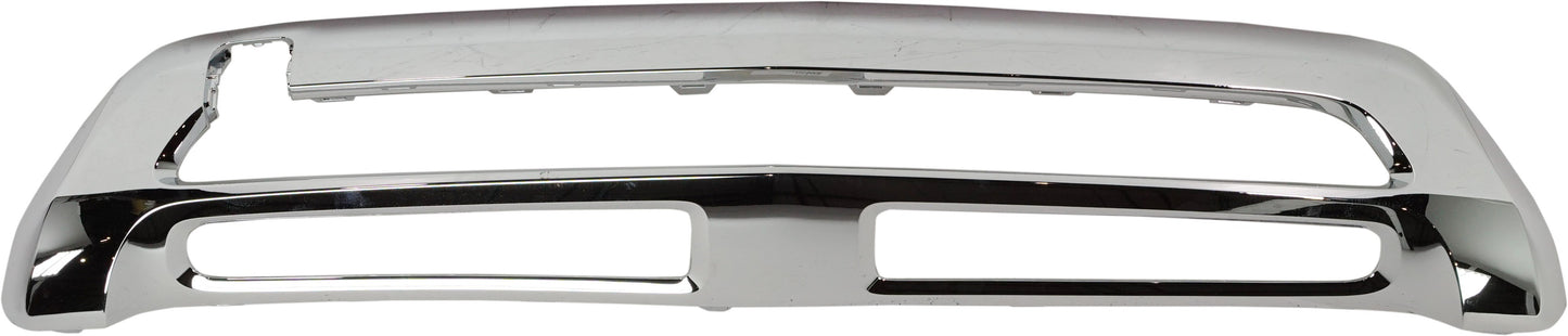 Front, Driver or Passenger Side Bumper Trim, Chrome, CAPA Certified