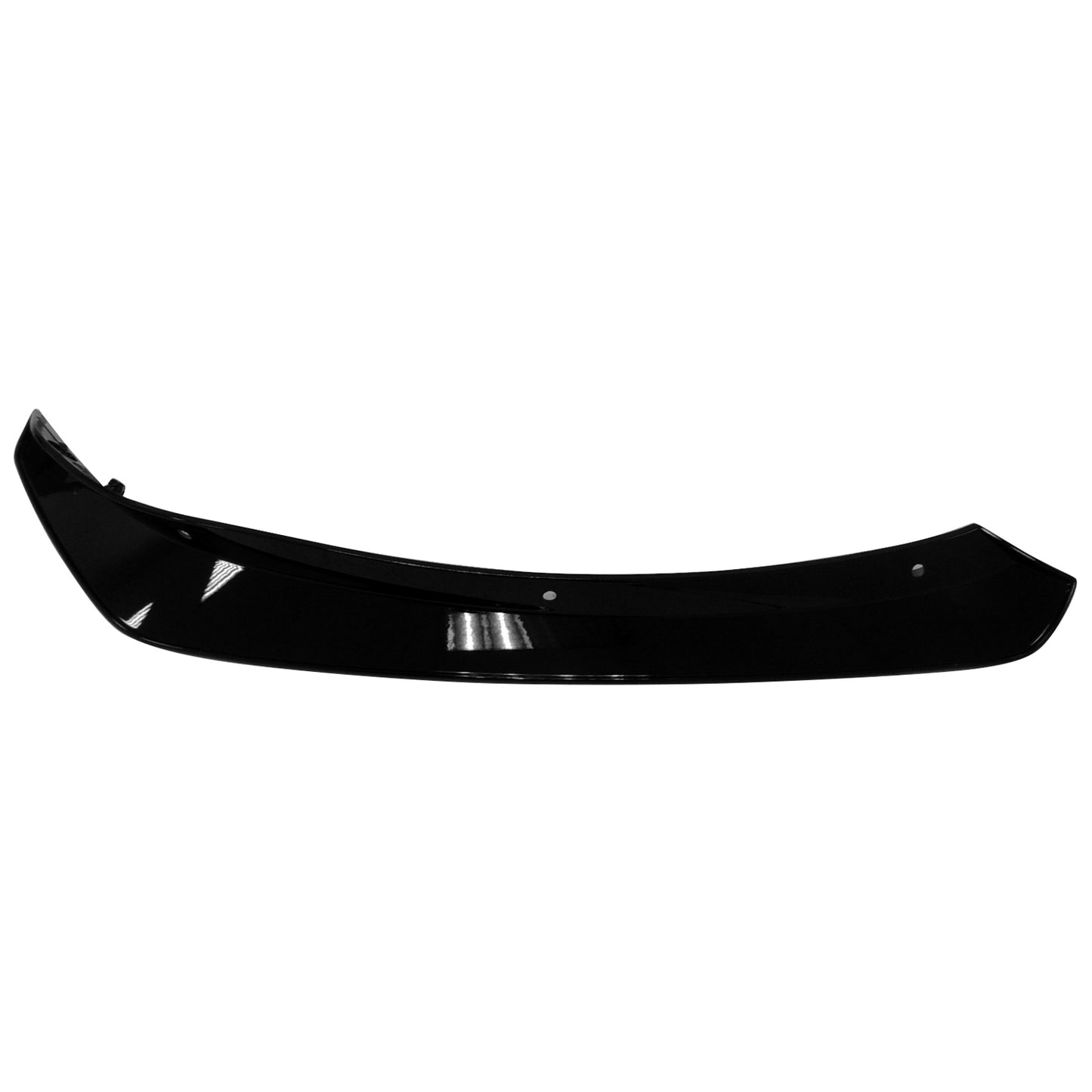 Front, Driver Side Bumper Trim, Black