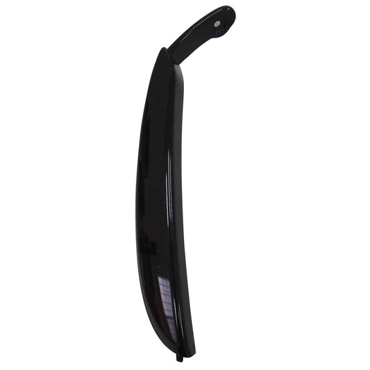 Front, Passenger Side Bumper Trim, Primed, Side Trim