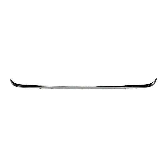 Rear, Center Bumper Trim, Chrome