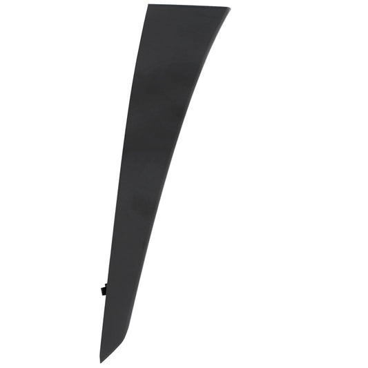 Rear, Driver Side Bumper Trim, Black