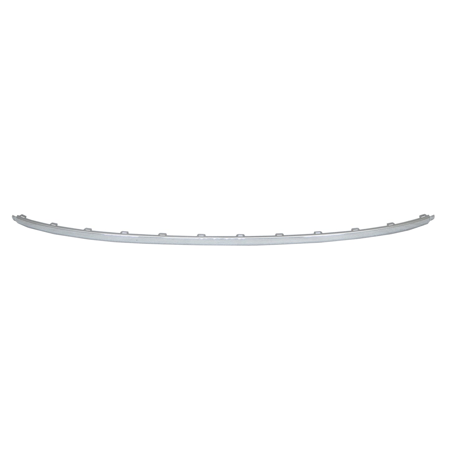Rear, Center Bumper Trim, Chrome
